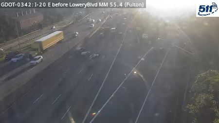 I-20 E before LoweryBlvd MM 55.4 live camera view