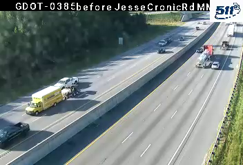 I-85 S before JesseCronicRd MM 128.7 live camera view