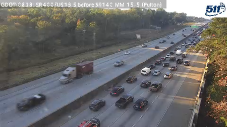 SR400/US19 S before SR140 MM 15.5 live camera view