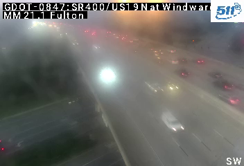 SR400/US19 N at WindwardPkwy MM 21.1 live camera view