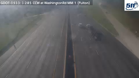 I-285 CCW at WashingtonRd MM 1 live camera view