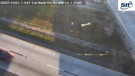 I-985 S at WadeOrrRd MM 10.2 live camera view
