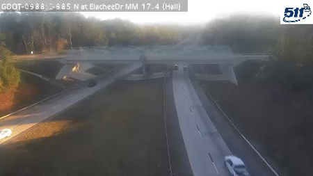 I-985 N at ElacheeDr MM 17.4 live camera view