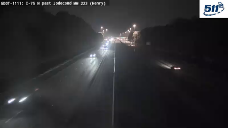 I-75 N past JodecoRd MM 223 live camera view