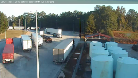 I-20 W before FearsRd MM 109 live camera view