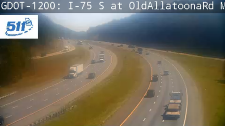 I-75 S at OldAllatoonaRd MM 283 live camera view