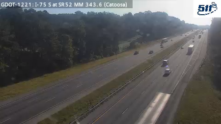 I-75 S at SR52 MM 344.1 live camera view