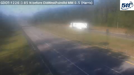 I-85 N before OldWestPointRd MM 0.5 live camera view