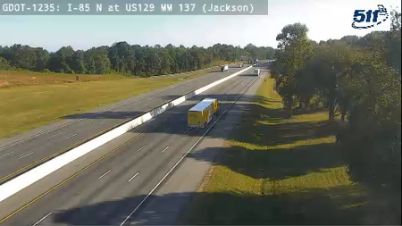 I-85 N at US129 MM 137 live camera view