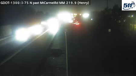 I-75 N past MtCarmelRd MM 219.9 live camera view