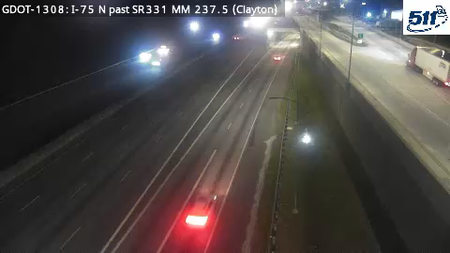 I-75 N past SR331 MM 237.5 live camera view