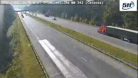 I-75 N at TrimbleHillRd MM 342 live camera view