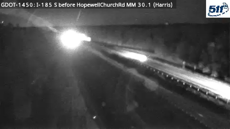 I-185 S before HopewellChurchRd MM 30.1 live camera view