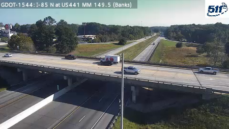 I-85 N at US 441 MM 149.5 live camera view