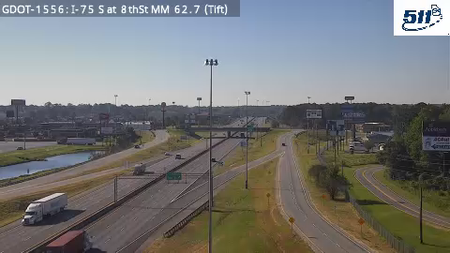 I-75 S at 8thSt MM 62.7 live camera view