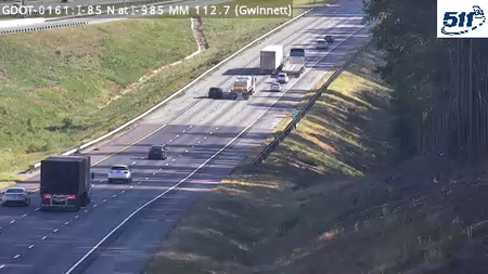I-85 N at I-985 MM 112.7 live camera view
