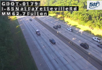 I-85 N at FayettevilleRd MM 62.7 live camera view