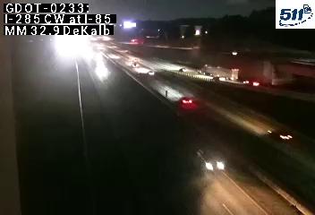 I-285 CW at I-85 MM 32.9 live camera view