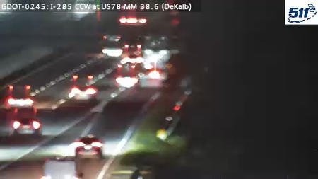 I-285 CCW at US78 MM 38.6 live camera view