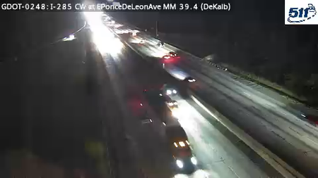 I-285 CW at EPonceDeLeonAve MM 39.4 live camera view