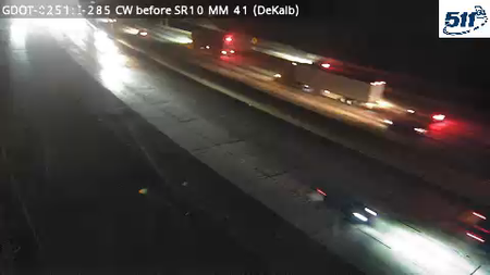 I-285 CW before SR10 MM 41 live camera view