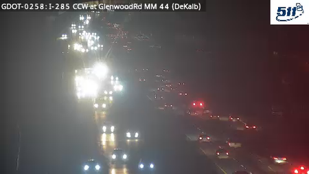 I-285 CCW at GlenwoodRd MM 44 live camera view