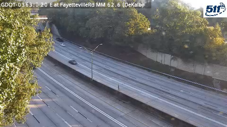 I-20 E at FayettevilleRd MM 62.6 live camera view