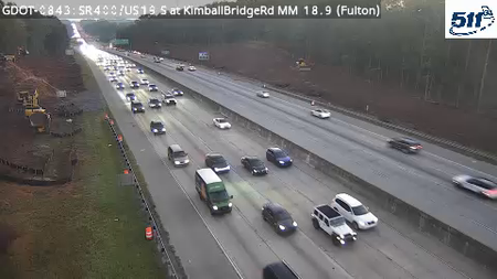SR400/US19 S at KimballBridgeRd MM 18.9 live camera view