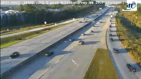 SR400/US19 S past McFarlandPkwy MM 23.7 live camera view