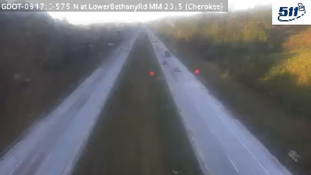 I-575 N at LowerBethanyRd MM 23.4 live camera view