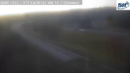 I-575 S at SR140 MM 16.7 live camera view