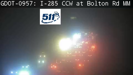 I-285 CCW at BoltonRd MM 13 live camera view