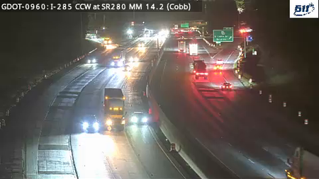 I-285 CCW at SR280 MM 14.2 live camera view