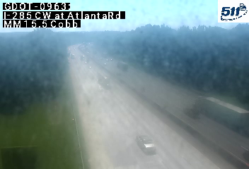 I-285 CW at AtlantaRd MM 15.5 live camera view