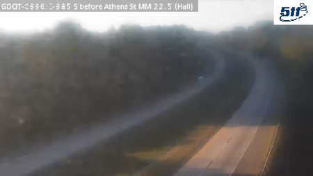 I-985 S before AthensSt MM 22.6 live camera view