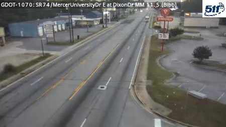 SR74/MercerUniversityDr E at DixonDr MM 11.5 live camera view