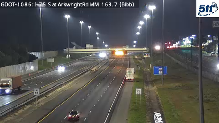 I-75 S at ArkwrightRd MM 168.7 live camera view