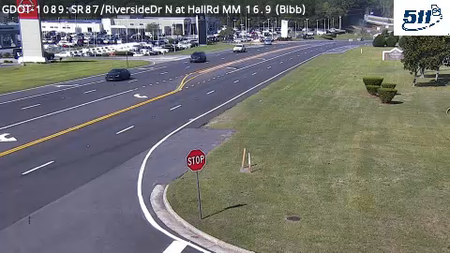 SR87/RiversideDr N at HallRd MM 16.9 live camera view