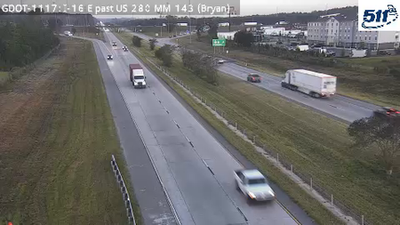 I-16 E past US280 MM 143 live camera view