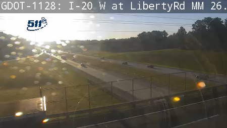 I-20 W at LibertyRd MM 26 live camera view