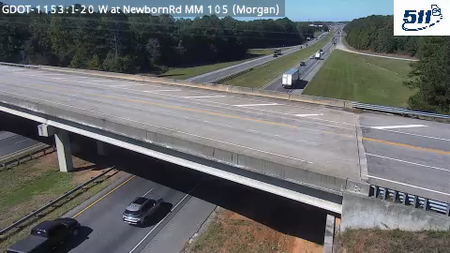 I-20 W at NewbornRd MM 105 live camera view