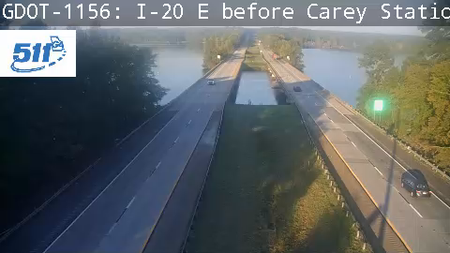 I-20 E before CareyStationRd MM 126.5 live camera view