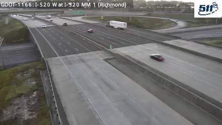 I-520 W at I-520 MM 1 live camera view