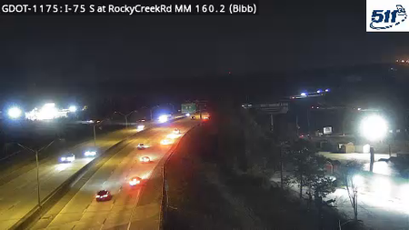 I-75 S at RockyCreekRd MM 160.2 live camera view