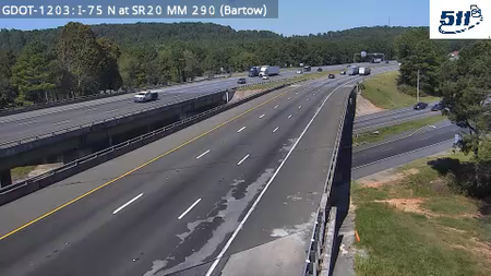 I-75 N at SR20 MM 290 live camera view