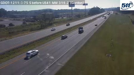 I-75 S before US41 MM 319.2 live camera view