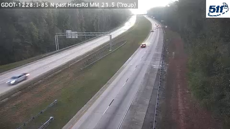 I-85 N past HinesRd MM 21.5 live camera view