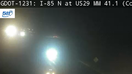 I-85 N at US29 MM 41.2 live camera view