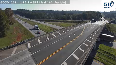 I-85 S at SR51 MM 160 live camera view