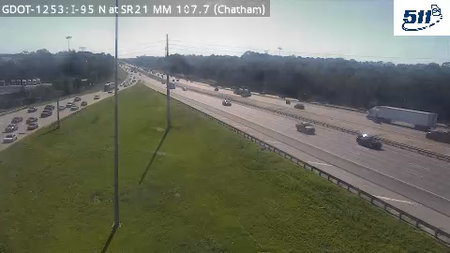 I-95 N at SR21 MM 108.2 live camera view